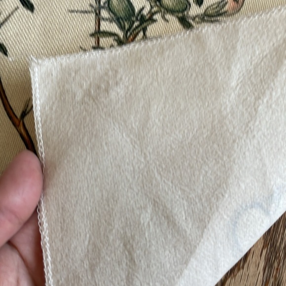 Botanical floral fabric textile art frameable - Picture 5 of 10